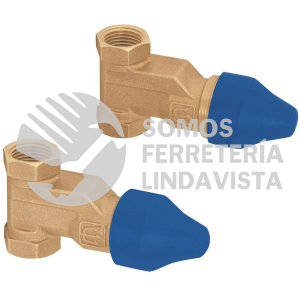 49146 E-052S JUEGO 2 LLAVES EMPOTRAR CARTUCHO COMPRESION SIN MANERALES FOSET