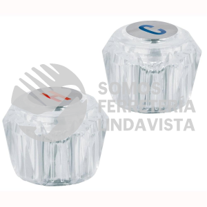 49244 MM-200 JUEGO 2 MANERALES ACRILICO TRANS P/LAVABO Y FREGADERO BASIC FOSET