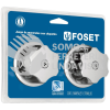 45260 MR-100B JUEGO DE 2 MANERALES METALICOS PARA REGADERA EN BLISTER FOSET