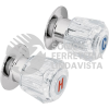 49242 MR-200 JUEGO DE 2 MANERALES ACRILICO TRANS. PARA REGADERA BASIC FOSET