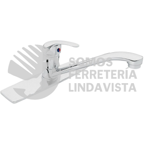 49407 AQF-85 MONOMANDO INOX PARA FREGADERO CUELLO RECTO FOSET AQUA
