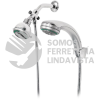49433 R-008 REGADERA 3" CON EXTENSION TIPO TELEFONO 5 FUNCIONES AQUA FOSET