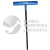 46510LBGP LLAVE HEXAGONAL LARGA TIPO "T" PUNTA DE BOLA ERGONOMICA METRICA, 2.5 MM URREA