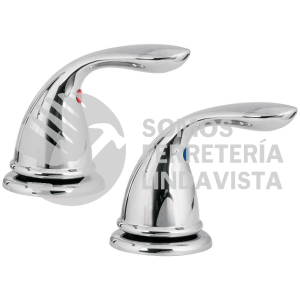 45237 AEMM-01 JUEGO DE 2 MANERALES PARA LAVABO TALADROS SEPARADOS AERO FOSET