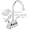 49766 AEM-43 MEZCLADORA 4" CUELLO TIPO BAR PARA LAVABO FOSET AERO