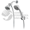 45788 R-001 REGADERA 3-1/4" CON EXTENSION TIPO TELEFONO FOSET AERO
