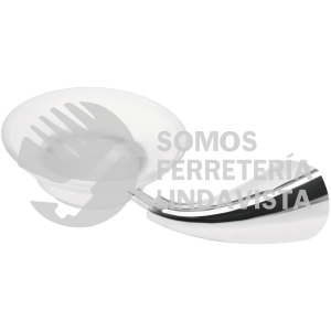 49636 AEA-74 JABONERA METALICA CON PLATO DE VIDRIO FOSET AERO