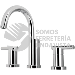 49926 ELM-91 MEZCLADORA CROMO PARA LAVABO CON TALADROS SEPARADOS ELEMENT FOSET