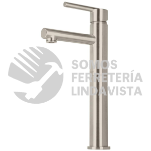49941 ELM-46N MONOMANDO ALTO SATIN PARA LAVABO FOSET ELEMENT