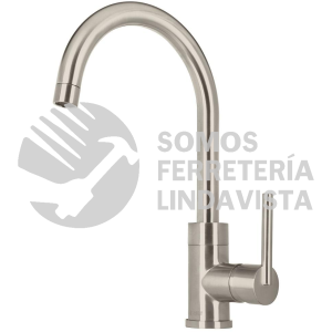 49921 ELF-83N MONOMANDO SATIN CUELLO ALTO PARA FREGADERO FOSET ELEMENT