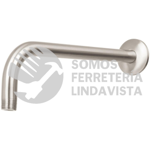 45588 BCH-700N BRAZO Y CHAPETON DE REPUESTO PARA REGADERA 30 CM SATINADO FOSET