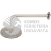 45576 R-206N REGADERA SATIN 6" PLATO REDONDO CON BRAZO FOSET ELEMENT