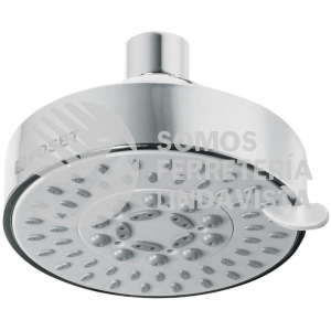 45169 R-202S REGADERA CROMO 4"CON 5 FUNCIONES SIN BRAZO FOSET ELEMENT