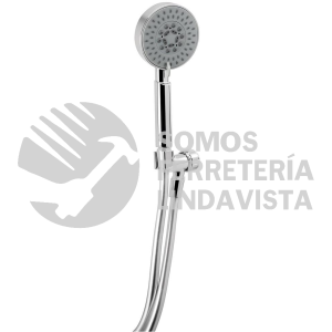 45165 R-012 REGADERA CROMO DE TELEFONO 4" CON SOPORTE FOSET ELEMENT