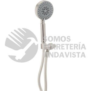 45166 R-012N REGADERA SATIN DE TELEFONO 4" CON SOPORTE FOSET ELEMENT