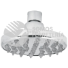 49581 R-204S REGADERA CROMO 4" PLATO REDONDO SIN BRAZO FOSET ELEMENT
