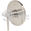 49943 ELM-71N MONOMANDO SATIN PARA REGADERA SIN DESVIADOR FOSET