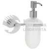 49665 ELA-75 DISPENSADOR DE JABON A PARED EN ACABADO CROMO FOSET ELEMENT