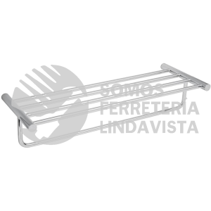 49679 ELA-78 REPISA DE LATON PORTATOALLA EN ACABADO CROMO FOSET ELEMENT