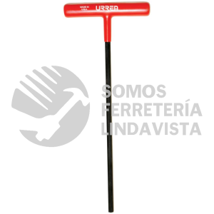 46408LGP LLAVE HEXAGONAL LARGA TIPO "T" ERGONOMICA EN PULGADAS, 1/8" URREA