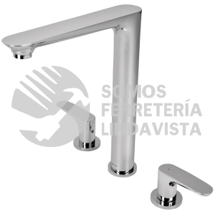 45192 RIM-81 MEZCLADORA CROMO CUELLO ALTO PARA FREGADERO FOSET RIVIERA