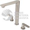45181 RIM-81N MEZCLADORA SATIN CUELLO ALTO PARA FREGADERO FOSET RIVIERA
