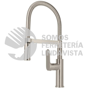 45184 RIM-84N MONOMANDO SATIN NARIZ FLEXIBLE PARA FREGADERO RIVIERA FOSET