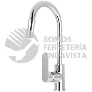 45194 RIM-82 MEZCLADORA CROMO NARIZ RETRACTIL PARA FREGADERO RIVIERA FOSET