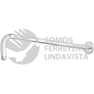 45777 BCH-750 BRAZO Y CHAPETON PARA REGADERA 50 CM CROMADO RIVIERA FOSET