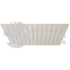 45784 R-312SN REGADERA SATIN 12" PLATO CUADRADO DELGADO SIN BRAZO RIVIERA FOSET
