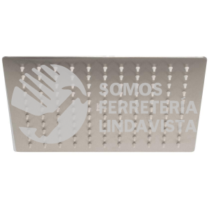45782 R-310SN REGADERA SATIN 10" PLATO CUADRADO DELGADO SIN BRAZO RIVIERA FOSET