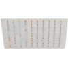 45780 R-308SN REGADERA SATIN 8" PLATO CUADRADO DELGADO SIN BRAZO RIVIERA FOSET