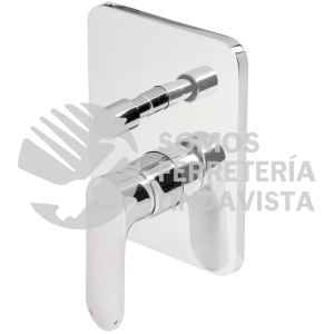 45196 RIM-72 MONOMANDO CROMO PARA REGADERA O TINA CON DESVIADOR FOSET