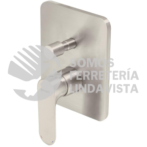 45185 RIM-72N MONOMANDO SATIN PARA REGADERA O TINA CON DESVIADOR FOSET