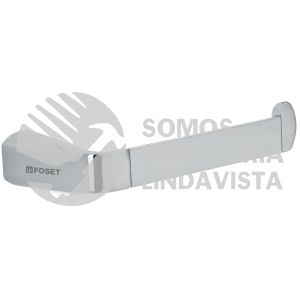 45208 RIA-72 PORTARROLLO DE LATON ACABADO CROMO FOSET RIVIERA
