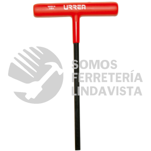 46405GP LLAVE HEXAGONAL CORTA TIPO "T" ERGONOMICA EN PULGADAS, 5/64" URREA