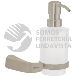45227 RIA-75N DISPENSADOR DE JABON A PARED DE LATON SATINADO RIVIERA FOSET