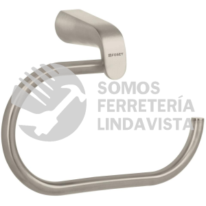45222 RIA-77N TOALLERO ARGOLLA DE LATON EN ACABADO SATIN FOSET RIVIERA