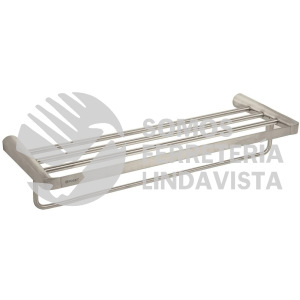 45225 RIA-78N REPISA DE LATON PORTATOALLA EN ACABADO SATIN FOSET RIVIERA