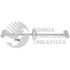45091 AR-02N BARRA MURAL CON CODO SATIN FOSET RIVIERA