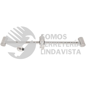 45091 AR-02N BARRA MURAL CON CODO SATIN FOSET RIVIERA