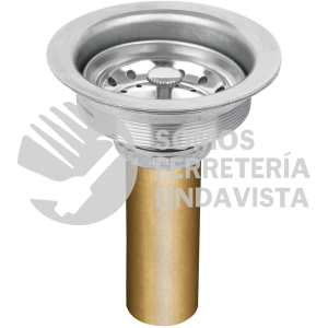 49352 CO-813 CONTRACANASTA 3-1/2" DE ACERO INOXIDABLE CON TUBO DE LATON FOSET