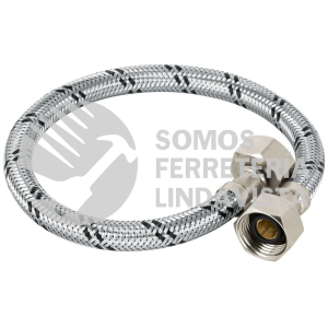 49179 FLA-40X MANGUERA LAVABO/FREGADERO ACERO INOX 1/2" X 1/2" 40 CM FOSET