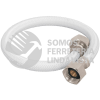 45312 FLA-40B MANGUERA LAVABO/FREGADERO VINILO BLANCO 1/2" X 1/2" 40 CM FOSET