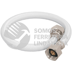 45312 FLA-40B MANGUERA LAVABO/FREGADERO VINILO BLANCO 1/2" X 1/2" 40 CM FOSET
