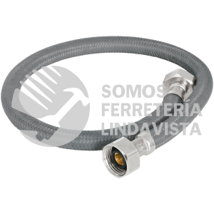 49181 FFR-55V MANGUERA LAVABO/FREGADERO VINILO GRIS 1/2" X 1/2" 55 CM FOSET