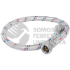 26021 FFR-55P MANGUERA LAVABO/FREGADERO ALUMINIO 1/2" X 1/2" 55 CM FOSET