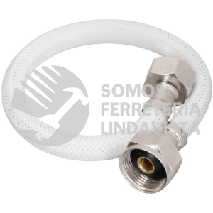 45310 FWC-35B MANGUERA PARA WC VINILO BLANCO 1/2" X 7/8" 35 CM FOSET