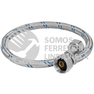 49126 FWC-50 MANGUERA PARA WC ALUMINIO 50 CM 1/2" X 7/8" FOSET