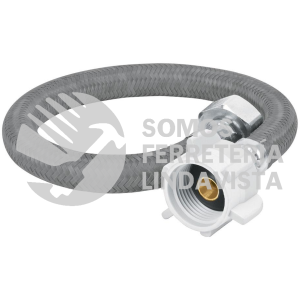 49176 FWC-P35V MANGUERA PARA WC VINILO 1/2"X7/8" 35CM CONECTOR PLASTICO FOSET
